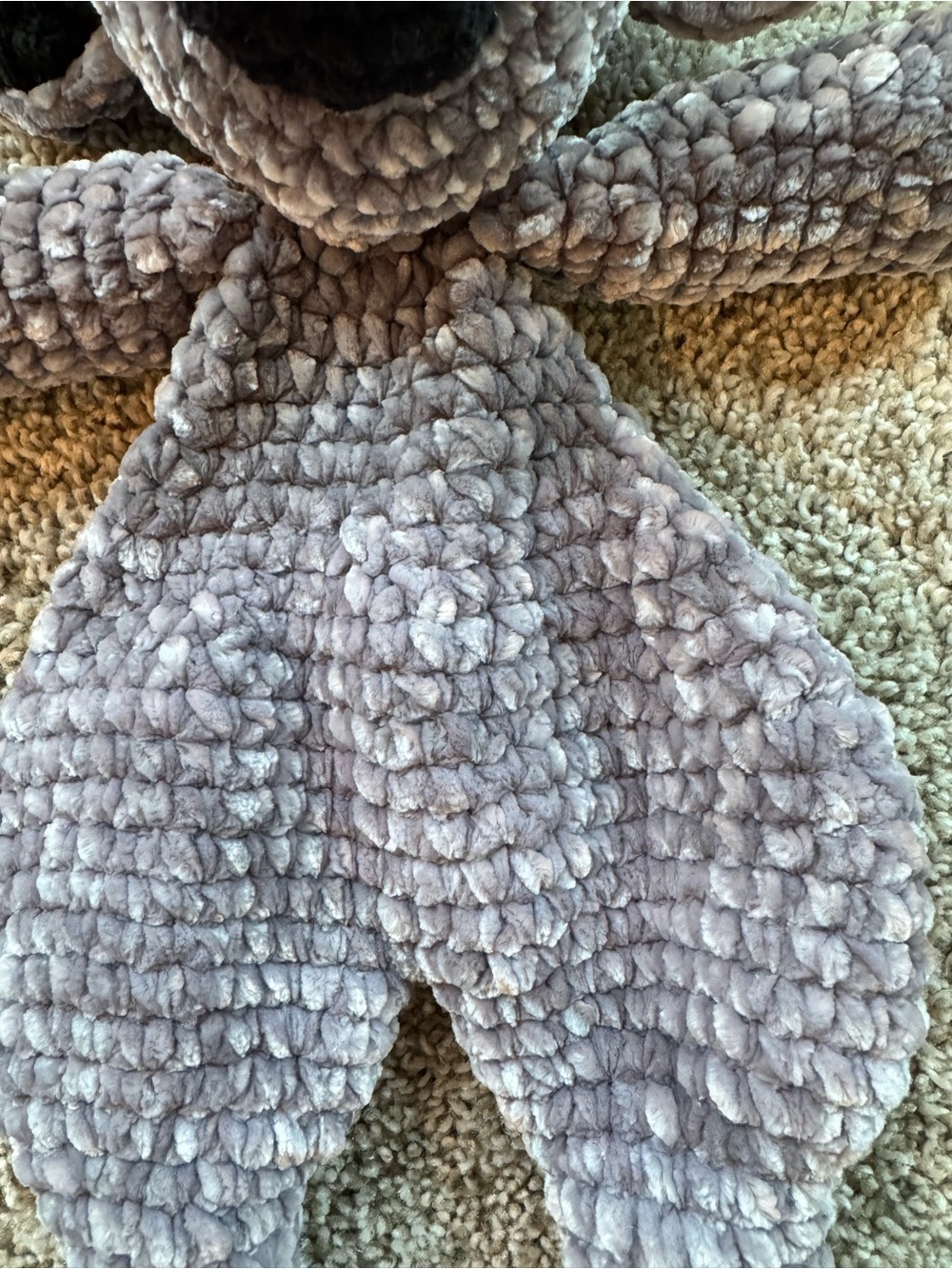 Baby Lovey Security Blanket Lot Bunny Koala Giraffe Neutral Plush animal 3 Piece - Picture 4 of 16